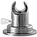Shower Head Holder, GAOYU Universal Bathroom Wall Mount Handheld Shower Head Bracket Bidet Shattaf Spray Suction Cup Portable Shower Arms Slide Bars Adhesive Fixed Showerheads Chrome