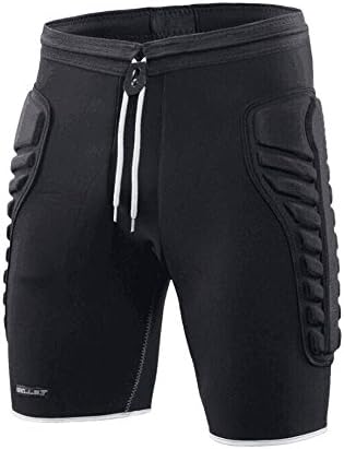 DGXINJUN Men's Padded Compression Shorts Hip Thigh Protector Riding Breathable Pants Mountain Cycling - Arrive at 2 Days