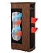 Duraflame 5HM8000-O142 Portable Electric Infrared Quartz Oscillating Tower Heater, Oak