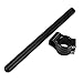 KanSmart NEW Universal 35mm CNC Raised Motorcycle Clip Ons Fork Handlebars for 1969-1982 Honda Suzuki Yamaha (35mm, Black)