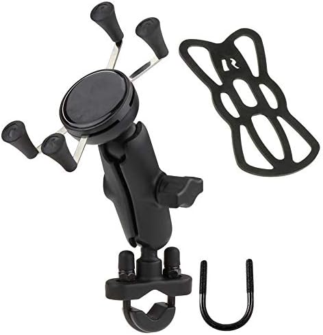 Tenka-B-150K-UN8c X-Holder Motorcycle Mount with Universal X-Holder Smartphone Cradle