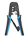 Crimping Tool for 4P/6P/8P, RJ-11/RJ-12/RJ-45 Network and Telephone Cables - Modular Telecom Crimping Tool Network Cable Pliers Ratchet Crimping Pliers (Crimper)