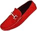 Amali Mens Plush Microfiber Faux Suede Loafer Driving Shoe with Buckle Style Norwalk, Walken, Knotter