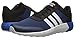 adidas NEO Men's Cloudfoam Race Running Shoe, Black/White/Satellite, 11 M US