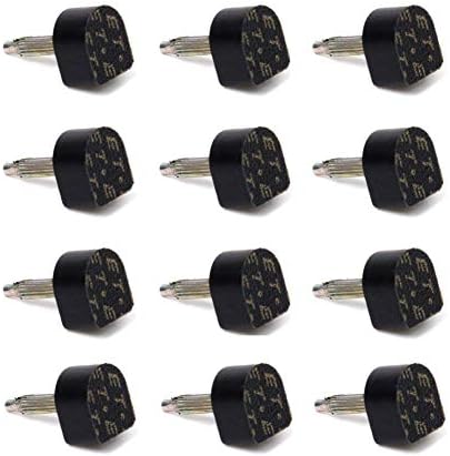 CDKJ 6 pairs of the Council's high heel shoe High Heel Repair Tips Taps Dowel Lifts Replacement Tap Covers