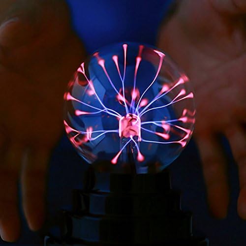 Night light 3 inch usb magic static ball glass ball LED ion ball light button lightning ball night light magic lamp magic ball atmosphere ion lamp gift energy saving