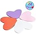 JOYIN 126+ Pcs Valentines Day Craft Gift Set with 100 Heart Doilies, 24 Pcs Foam Doilies and 2 Bags Foam Heart Stickers for Kids, Tableware Decoration, Home Activitie, Kitchen Disposable Table Craft