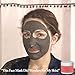 Indian Healing Clay With Charcoal Face Mask - Best For Blackheads And Acne Treatment - Calcium Bentonite Clay Mask - Facial Cleanser, Blackhead Remover, And Pore Minimizer