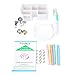 Parateck No Power Need Deep Clean Faucet Water Flosser Oral Irrigator Tooth Flush Dental Flossers + 2 Bronze Adapters