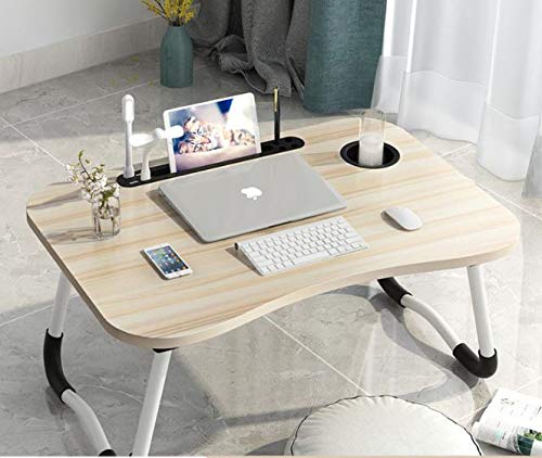 LuvBells Smart Multi-Purpose Laptop Table with Dock Stand and Coffee Cup Holder/Study Table