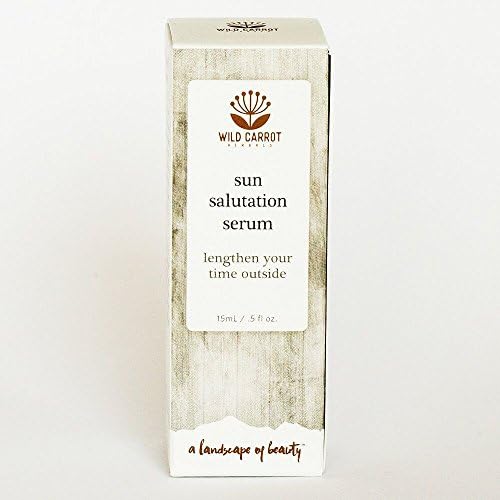 Sun Salutation Facial Serum Wild Carrot Herbals 15 mL Oil