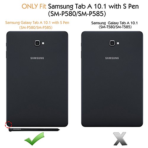 Galaxy tab a 10 1 with s pen keyboard case