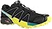 Salomon Men's Speedcross 4 Trail Running Shoes, Black/Everglade./Sulphur Spring, 9 M US