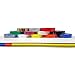 Decorative Gondola Shelving Vinyl Insert for Ticket Channel 130 FT. x 1.25 in. - Black