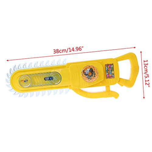 Yuly Newest Education Gifts Magical Imaginary Flash Electric Chainsaw Children Kids Play Toy Children's Gift HOT