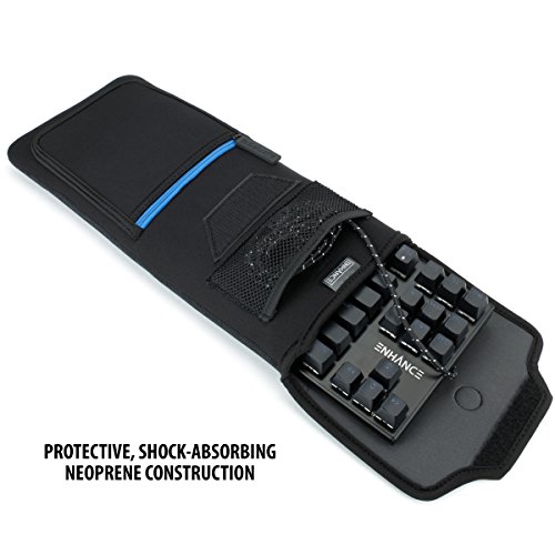 ENHANCE Keyboard Sleeve Travel Case for TKL Tenkeyless Compact