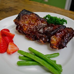 Bison Bone-In Short Ribs: 100% All-Natural, Grass-Fed and Grain Finished North American Buffalo Meat with no Growth Hormones or Antibiotics - USDA Tested - 36 Pieces, 30 lbs of Flavorful Meat
