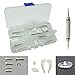 Eyeglass Sun Glasses Screw Nut Nose Pad Optical Repair Tool Assortment Kit Set (ET0001)