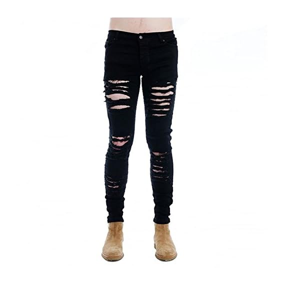 Shilanmei-Mens-Punk-Hipster-Hole-Skinny-Denim-Slim-Biker-Ripped-Jeans-Street-Wear-30