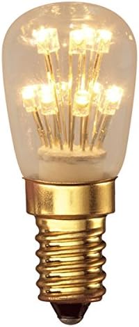 LED Squirrel Cage Pilot 1W E14 T26 Clear 26x60mm