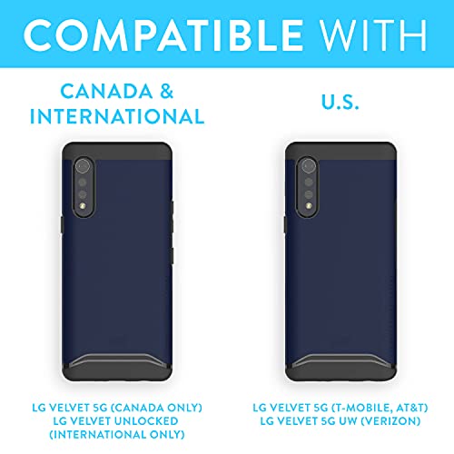 Soft Case Case For Lg Velvet 5g Uw TUDIA DualShield Designed For