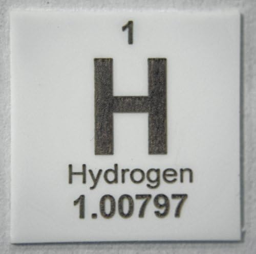 "Hydrogen" 1" x 1" Elemental Ceramic Column Scoring Wafer