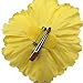 Hair Flower Clips Brooch Boutique Hair Accessories Bohemia Hairpins for Women Girls (Yellow) 1 Count (Pack of 1)