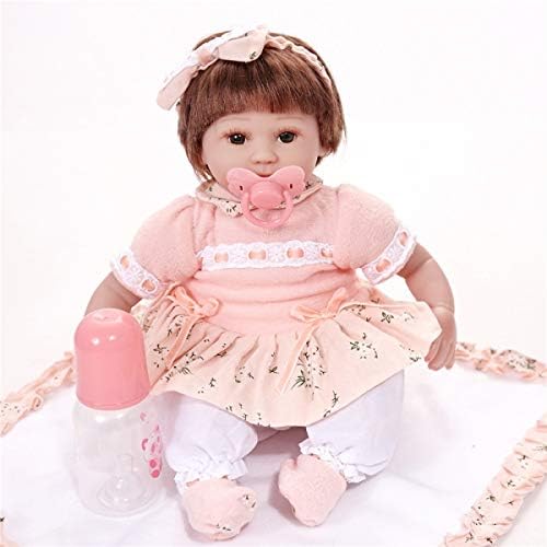 新色追加して再販 生まれ変わった赤ちゃん人形手作りのリアルなリアルなシリコンビニール赤ちゃん人形 磁気口ソフトシミュレーション18インチ45cm目オープンガールお気に入りのギフト