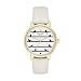 Kate Spade New York Women's Metro Watch, Black/White/Gold, One Size