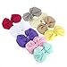 Sannysis TM 9PC Sweet Babys Girls Chiffon Flower Elastic Headband