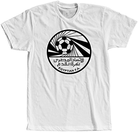 Sac Apparel Egypt Soccer Team - Sports Tees - Men Graphic Vinyl T-Shirt (Small)