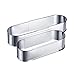 Westmark Oval baking tin- Perfect for Cakes and Breads No-Base Stainless Steel Extendable Bakeware, Stainless Steel