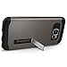 Spigen Slim Armor Galaxy S6 Case with Air Cushion Technology and Kickstand for Galaxy S6 2015 - Gunmetal