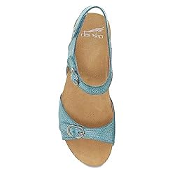 Dansko Women's Tricia Wedge Sandals, Lagoon, 11.5-12