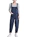 Yeokou Women's Casual Denim Cropped Harem Overalls Pant Jeans Jumpsuits