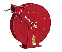 Reelcraft 82100 OLP 1/2-Inch by 100-Feet Spring Driven Hose Reel for Air/Water
