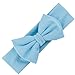 Qandsweet Baby Girl's Stretch Lace Headbands Fits Baby, Toddler, Child (Bows of 10 Pack)