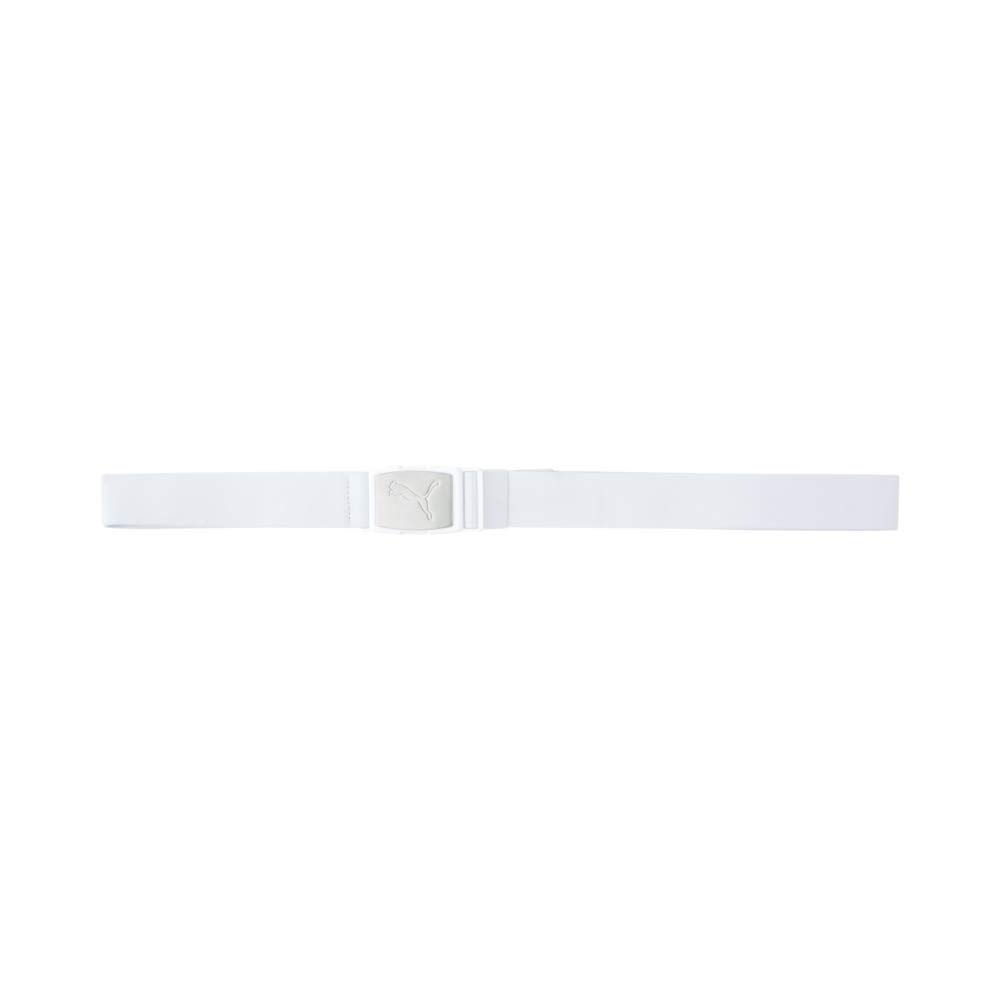 PUMA Men's Ultralite Stretch Belt, Bright White, One Size