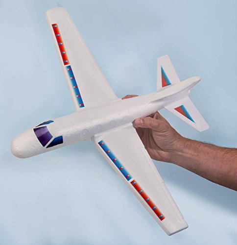 2GoodShop Giant Airplane Glider by Kids Fying Toy Build It, Throw It and Watch It Glide Hours of Outdoor Fun | Item #1030