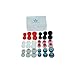 Lovinstar Replacement Earbuds for Powerbeats 2 3 Wireless Earphones Earbuds Replacement Eartips (1-Mix Color 18Pairs)