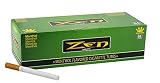 1 Box - 200pc Zen King Size Menthol Cigarette Tubes