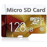 Micro SD Card 128GB High Speed Class 10 Memory Micro SD SDXC Card with Adapter