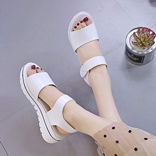 image for Fzitimx_Sandals for Women Ladies Sandals Fzitimx Summer Women's Solid 