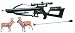 Wild Hunting 22" Crossbow Toy Set w/ Scope & Deer Targets