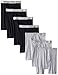 Fruit of the Loom Men's 7Pack Black Grey Boxer Briefs 100% Cotton Underwear 5XL