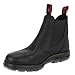 RedbacK Men's Bobcat UBBK Black Elastic Sided Soft Toe Leather Leather Work Boot