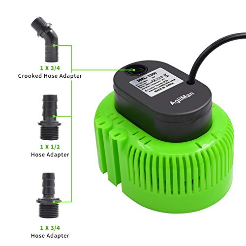 AgiiMan Pool Cover Pump Above Ground Submersible Water Sump Inground