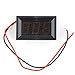 niceeshop(TM) Mini 2 Wire DC 4.5 30V Blue LED Panel Digital Display Voltage Meter Voltmeter primary