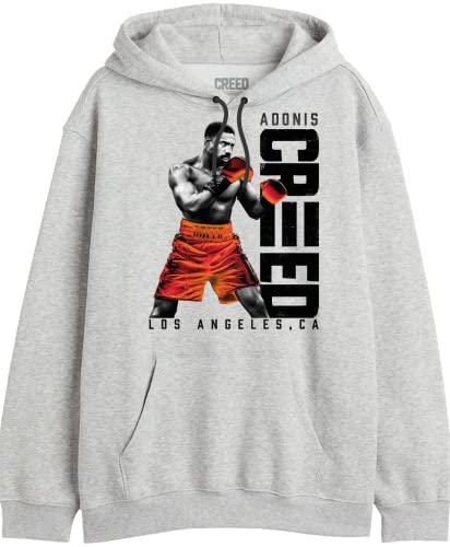 cotton division Mecreedsw006 Felpa con Cappuccio, Grigio Melange, S Uomo