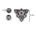 heytech Metal Fidget Spinner Hand Spinners Fidget Toy EDC Hand Spinner Ultra Durable Zinc Alloy Made Triple Wings (Black)